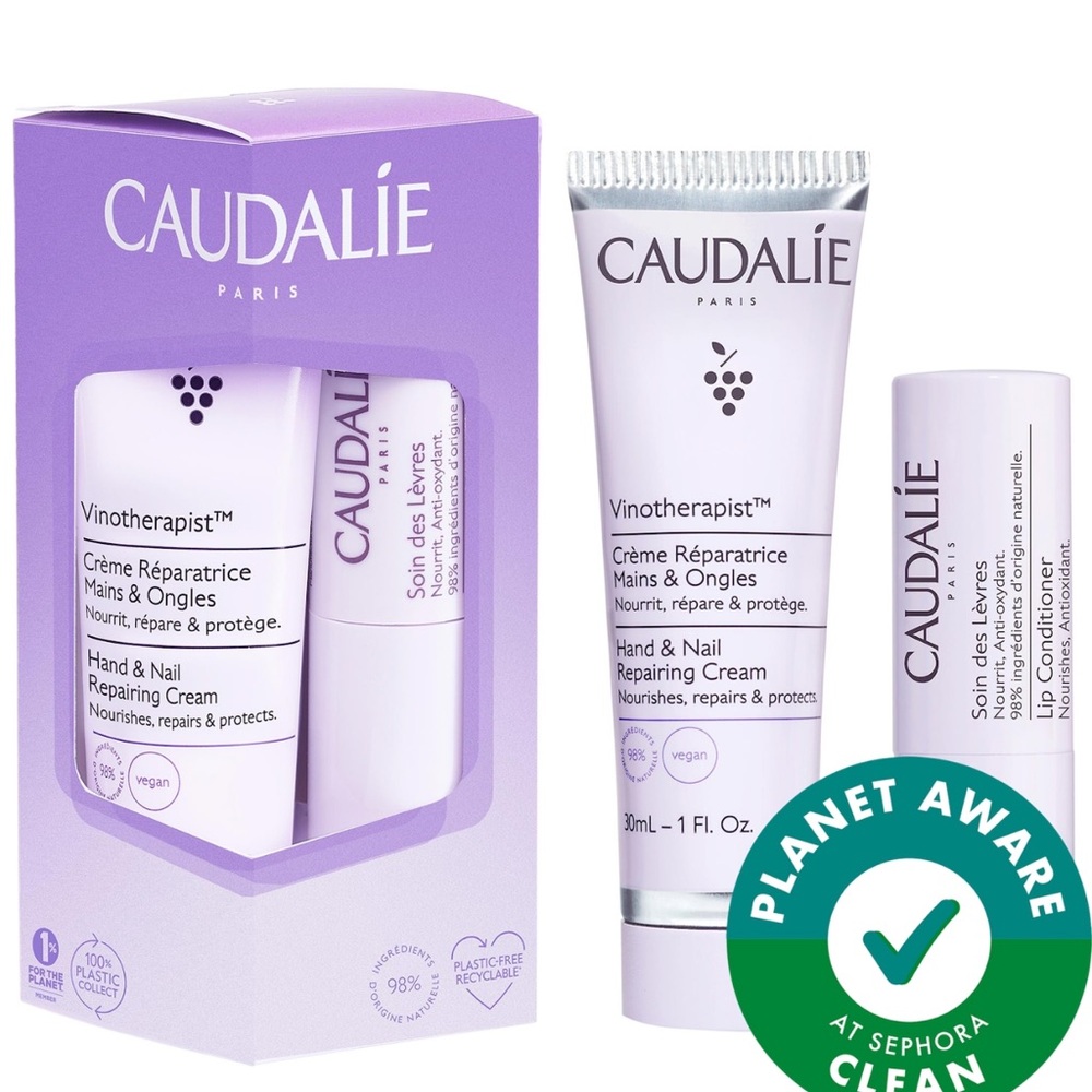Caudalie hand and lip duo